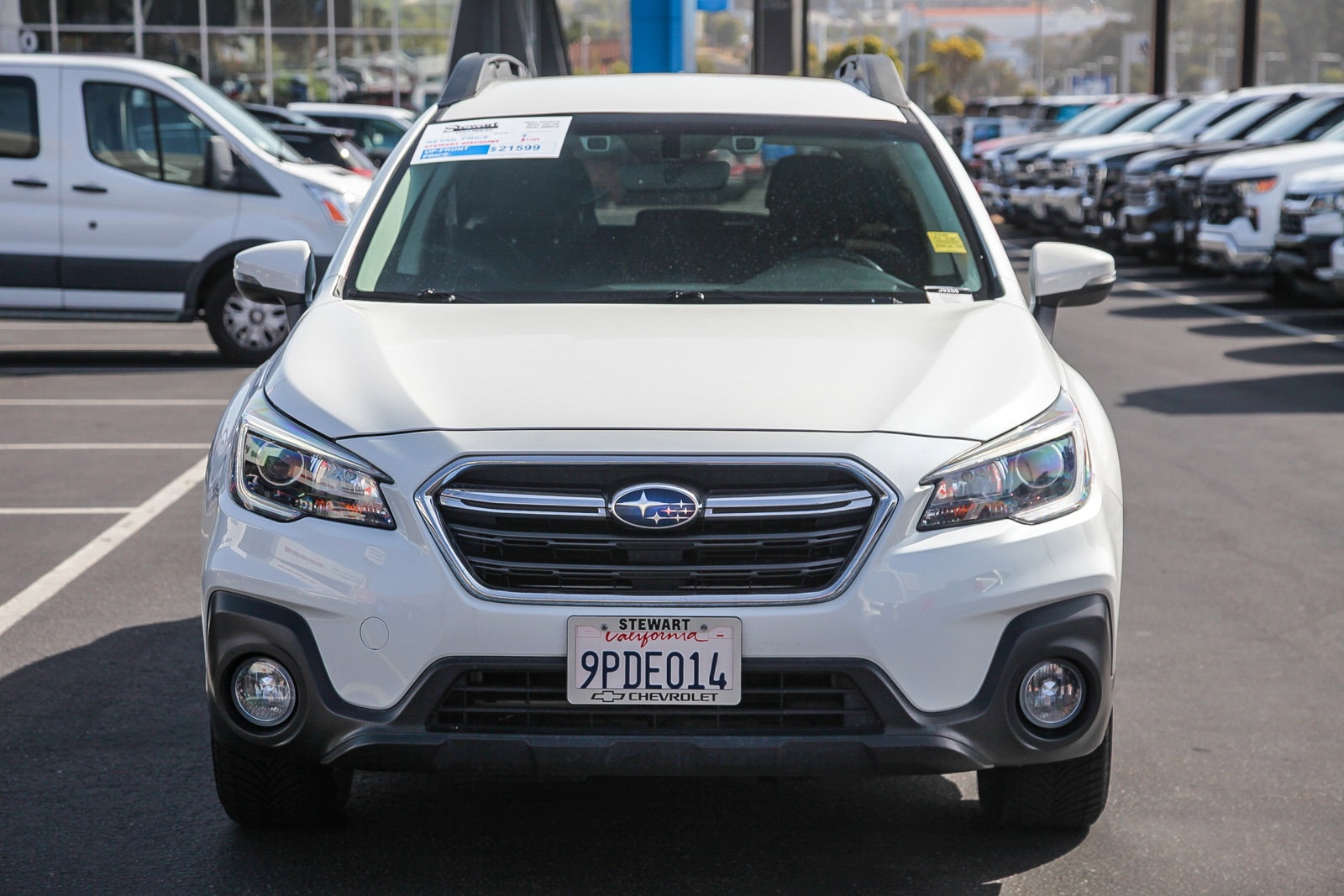 Used 2019 Subaru Outback Premium with VIN 4S4BSAFC7K3377898 for sale in Colma, CA