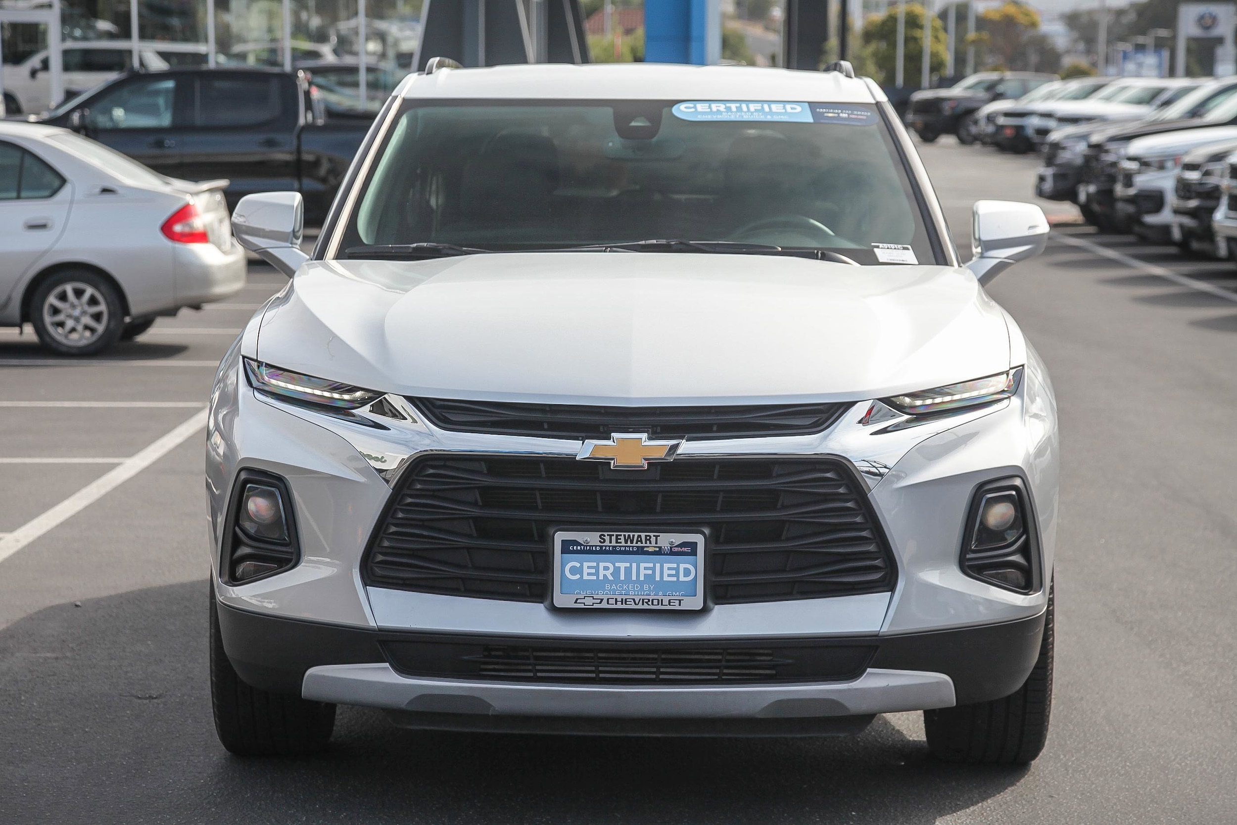 Certified 2022 Chevrolet Blazer 2LT with VIN 3GNKBCR4XNS192755 for sale in Colma, CA