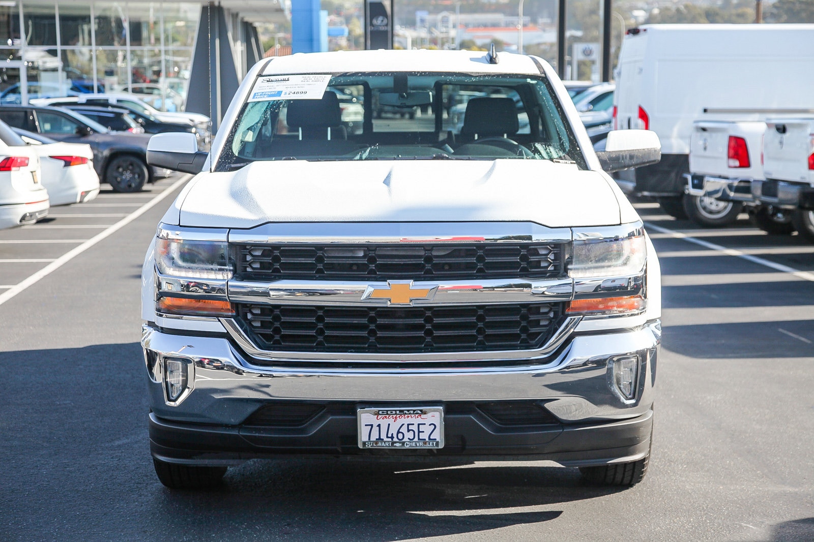 Used 2017 Chevrolet Silverado 1500 LT with VIN 3GCPCREH7HG263960 for sale in Colma, CA