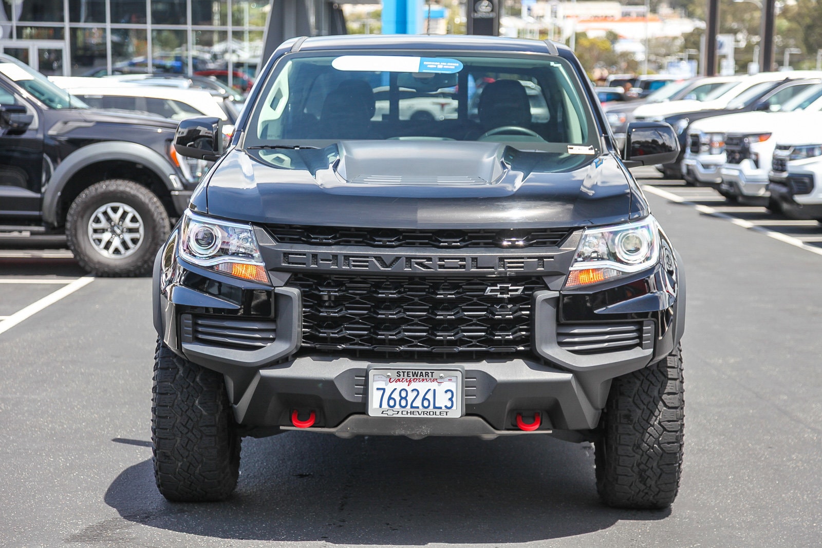 Certified 2021 Chevrolet Colorado ZR2 with VIN 1GCGTEEN6M1153005 for sale in Colma, CA