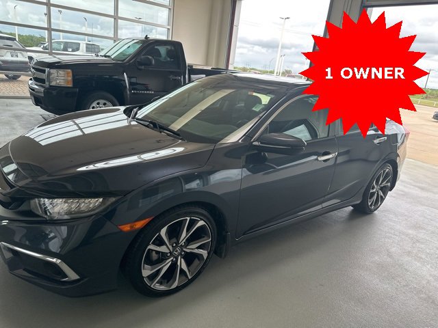 Used 2020 Honda Civic Touring with VIN 19XFC1F91LE013932 for sale in Corsicana, TX