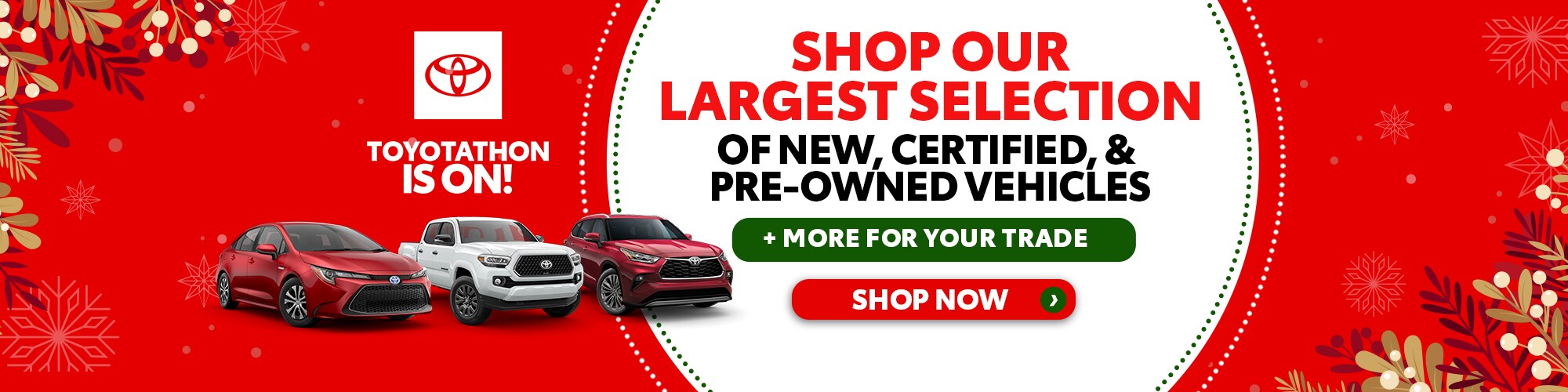 Toyotathon Sales Event Near Me in Corsicana, TX Stewart Toyota