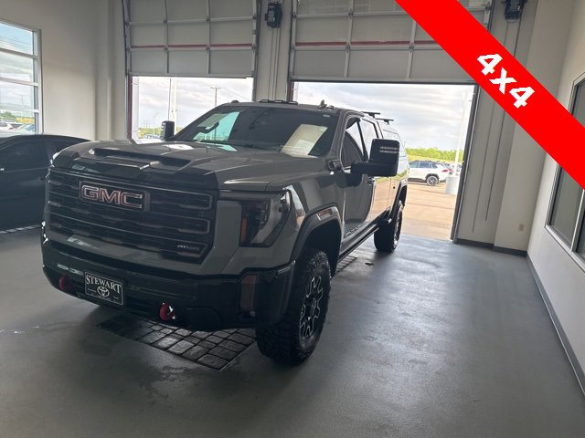 Used 2024 GMC Sierra 2500HD AT4X with VIN 1GT49ZEY9RF454980 for sale in Corsicana, TX