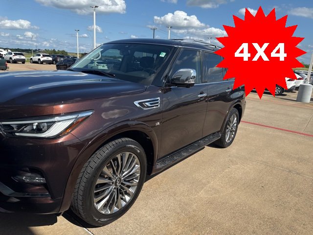 Used 2019 INFINITI QX80 Base with VIN JN8AZ2NE8K9225425 for sale in Corsicana, TX
