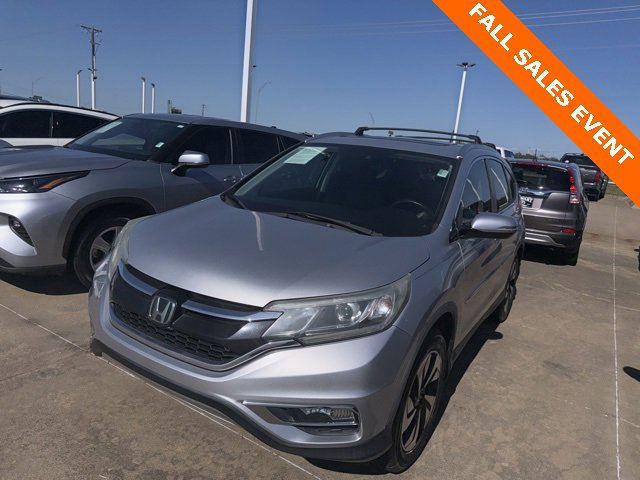 Used 2015 Honda CR-V Touring with VIN 5J6RM3H96FL008363 for sale in Corsicana, TX
