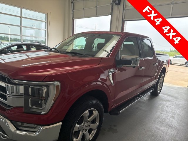 Used 2021 Ford F-150 Lariat with VIN 1FTFW1E58MKD65328 for sale in Corsicana, TX