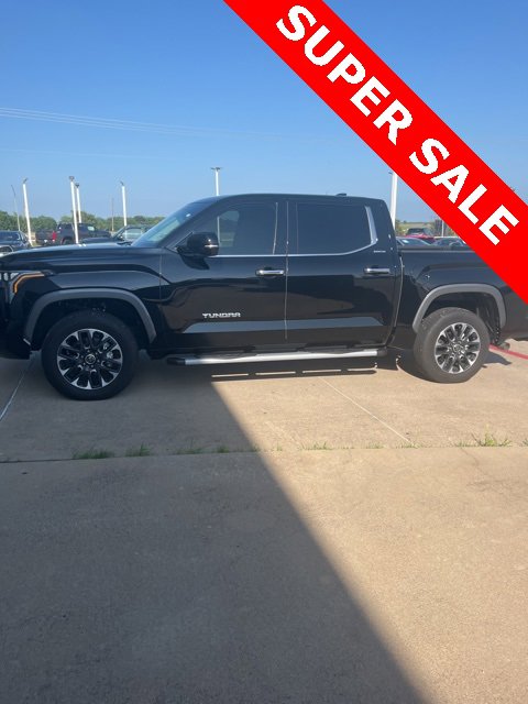 Used 2023 Toyota Tundra Limited with VIN 5TFJA5DB7PX121135 for sale in Corsicana, TX