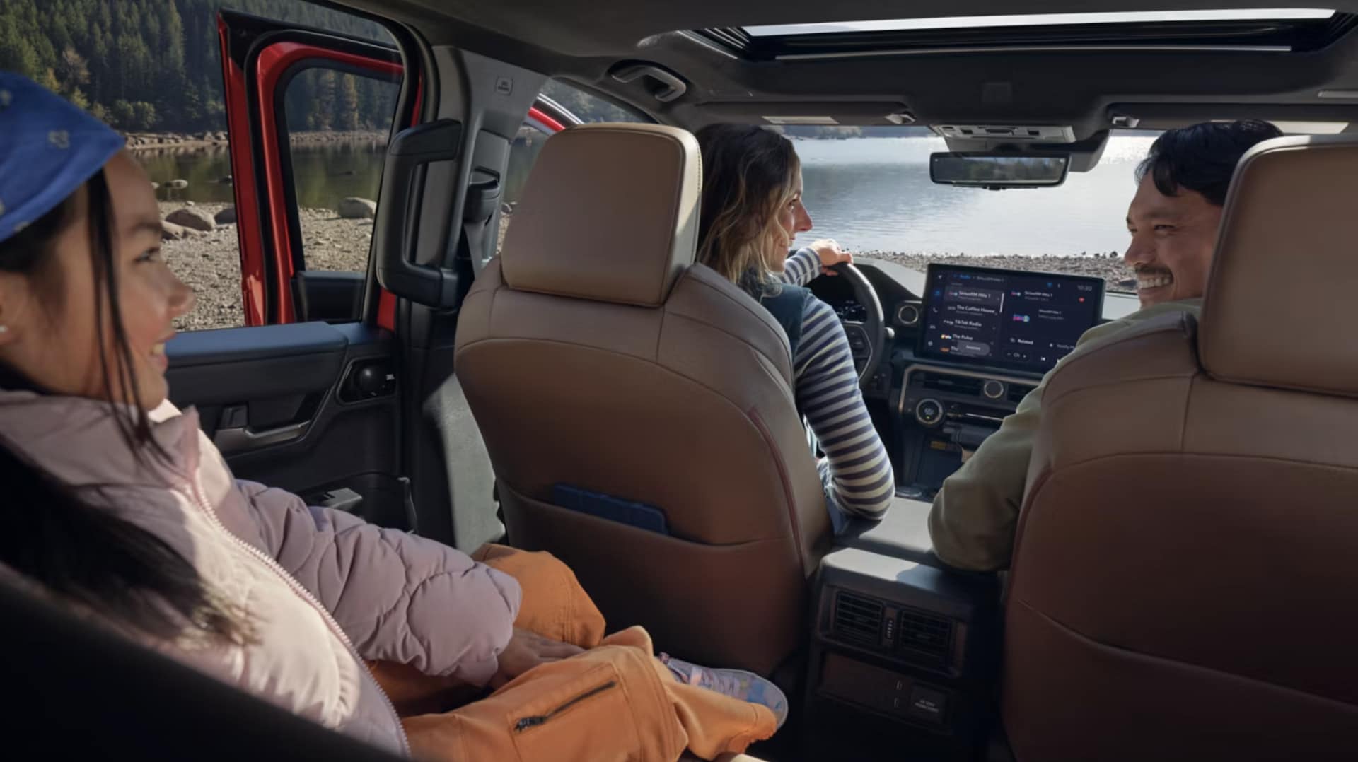 Rear interior of 2026 Toyota 4Runner for sale near Ennis, TX