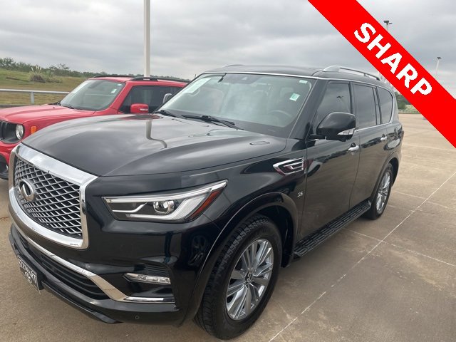 Used 2019 INFINITI QX80 Base with VIN JN8AZ2NF8K9685614 for sale in Corsicana, TX