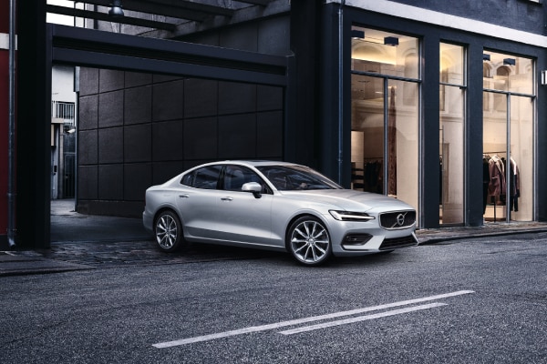 New Volvo S60 Exterior New Volvo S60 driving out on the street