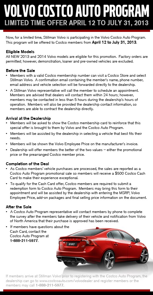 Costco Auto Program >> Costco Auto Program Stillman Volvo Cars Costco Auto Program >> Costco Auto Program Stillman Volvo Cars
