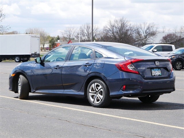Used 2018 Honda Civic LX with VIN 19XFC2F54JE013780 for sale in Stillwater, Minnesota