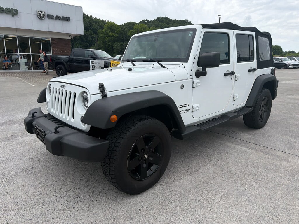 Used 2018 Jeep Wrangler JK Unlimited Sport S SUV