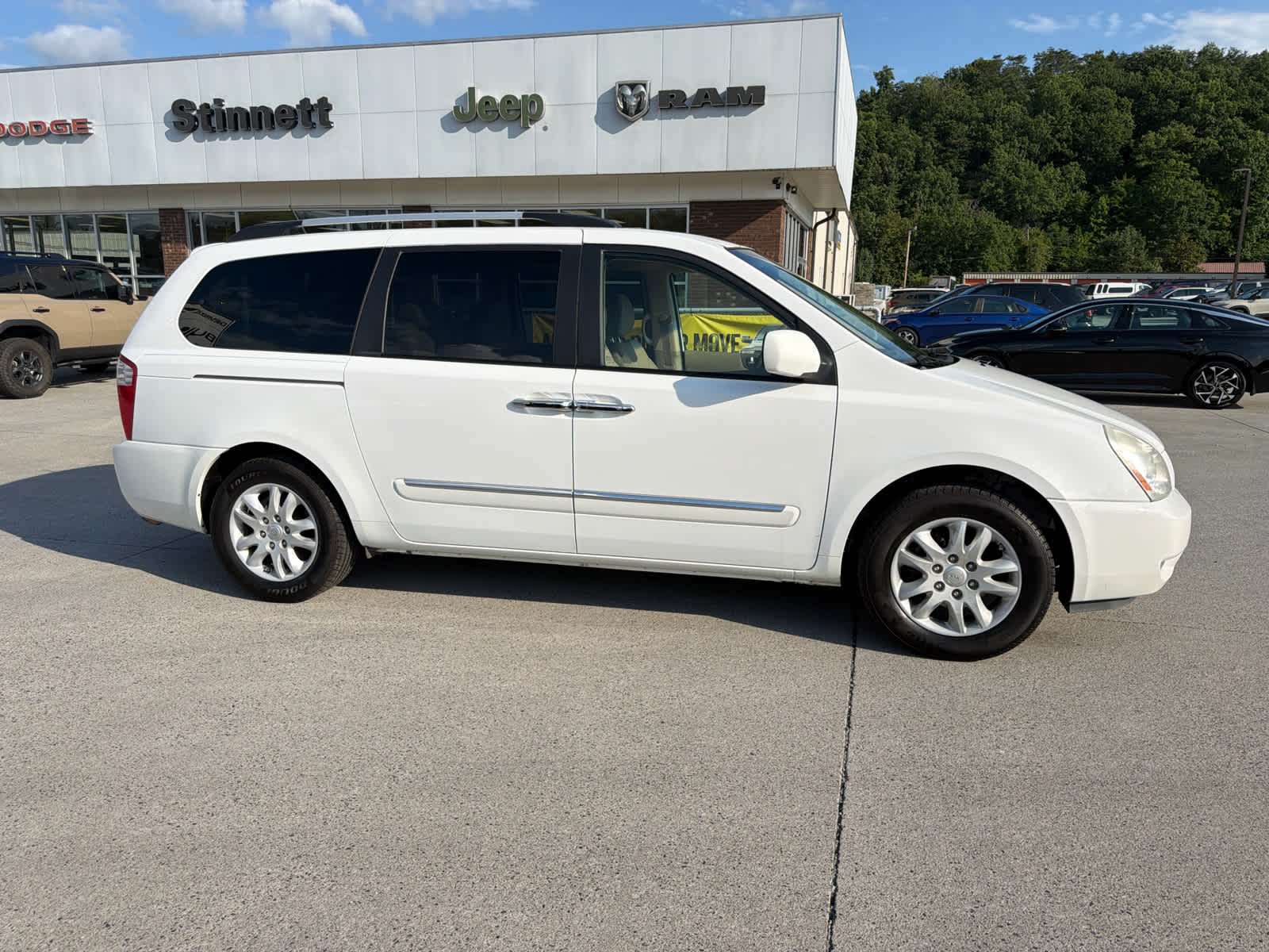 Used 2010 Kia Sedona EX with VIN KNDMH4C37A6335603 for sale in Newport, TN