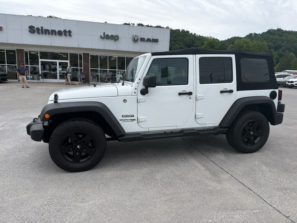 Used 2018 Jeep Wrangler JK Unlimited Sport S SUV