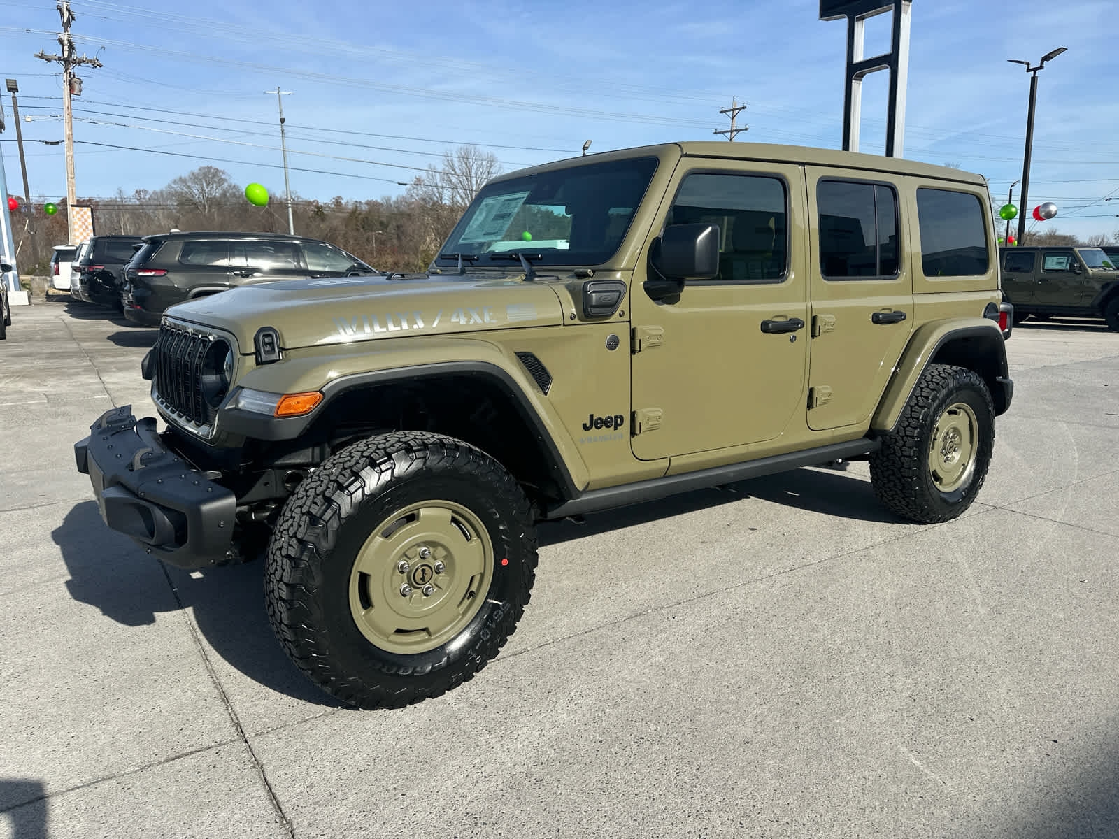 2025 Jeep Wrangler 4xe Willys photo 2