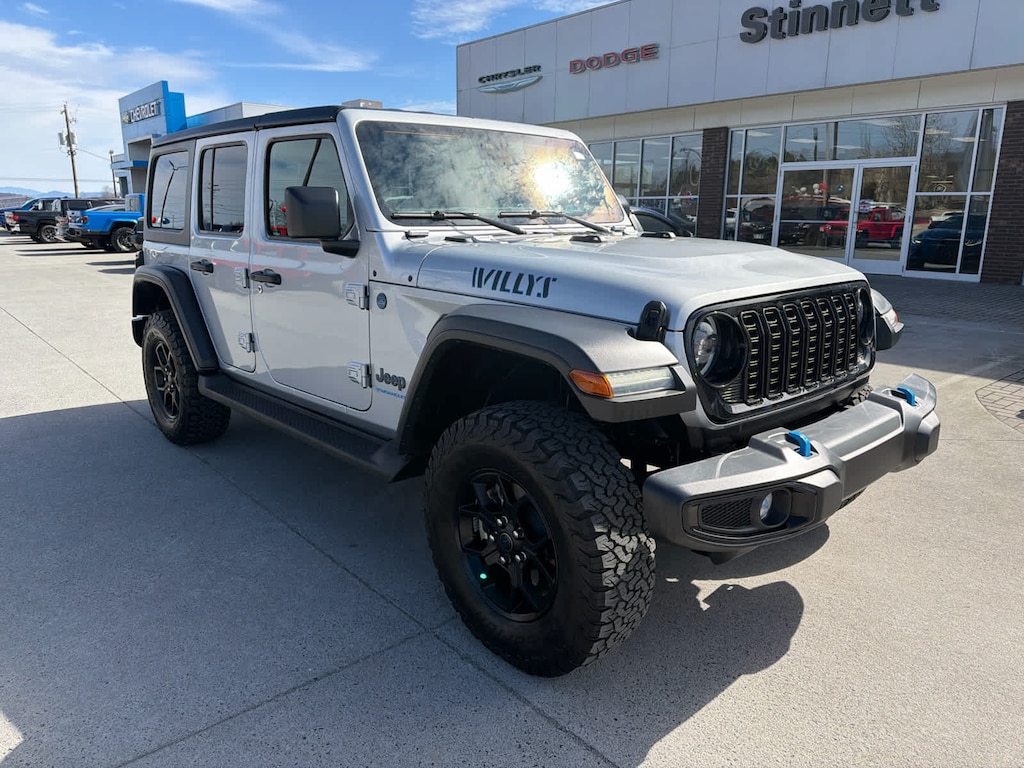 Used 2024 Jeep Wrangler 4xe Willys 4x4