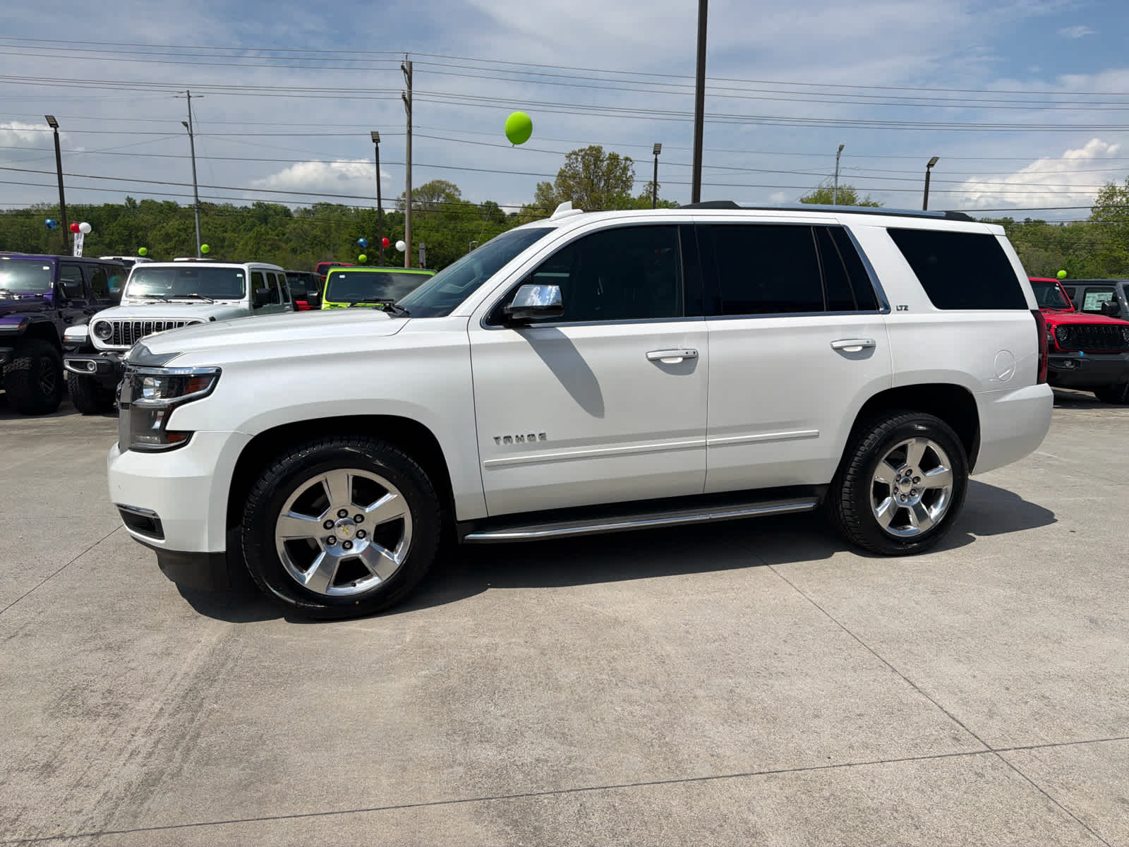 Used 2016 Chevrolet Tahoe LTZ with VIN 1GNSKCKCXGR173260 for sale in Newport, TN