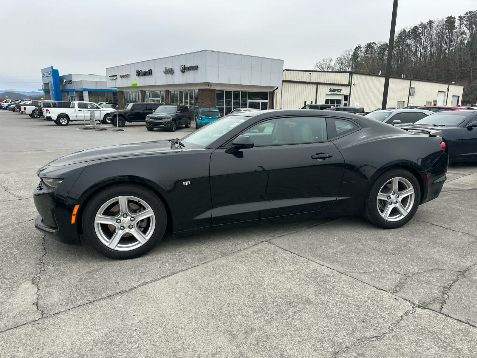 Used 2023 Chevrolet Camaro 1LT with VIN 1G1FB1RS4P0137296 for sale in Newport, TN