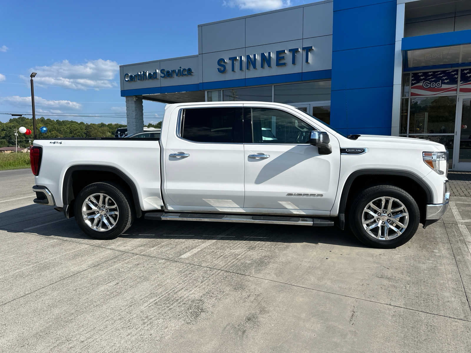 Used 2019 GMC Sierra 1500 SLT with VIN 3GTU9DED4KG130243 for sale in Newport, TN