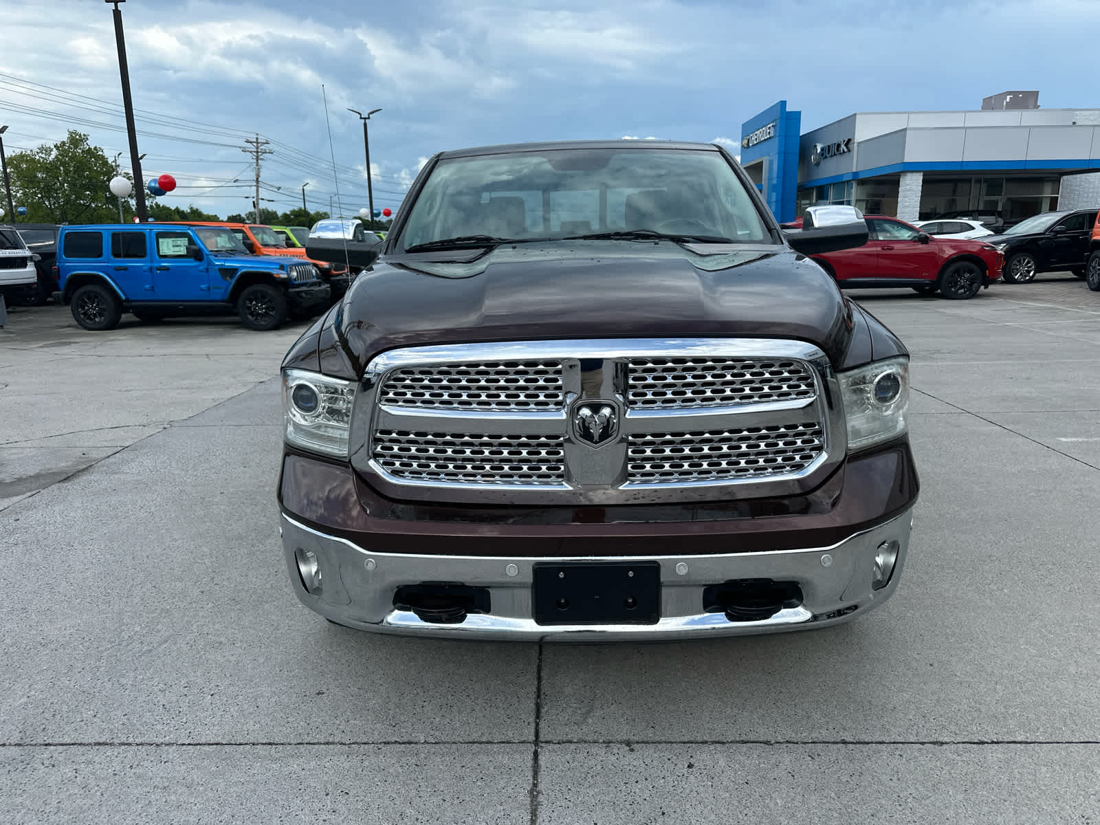 Used 2015 RAM Ram 1500 Pickup Laramie with VIN 1C6RR7NT5FS702747 for sale in Newport, TN