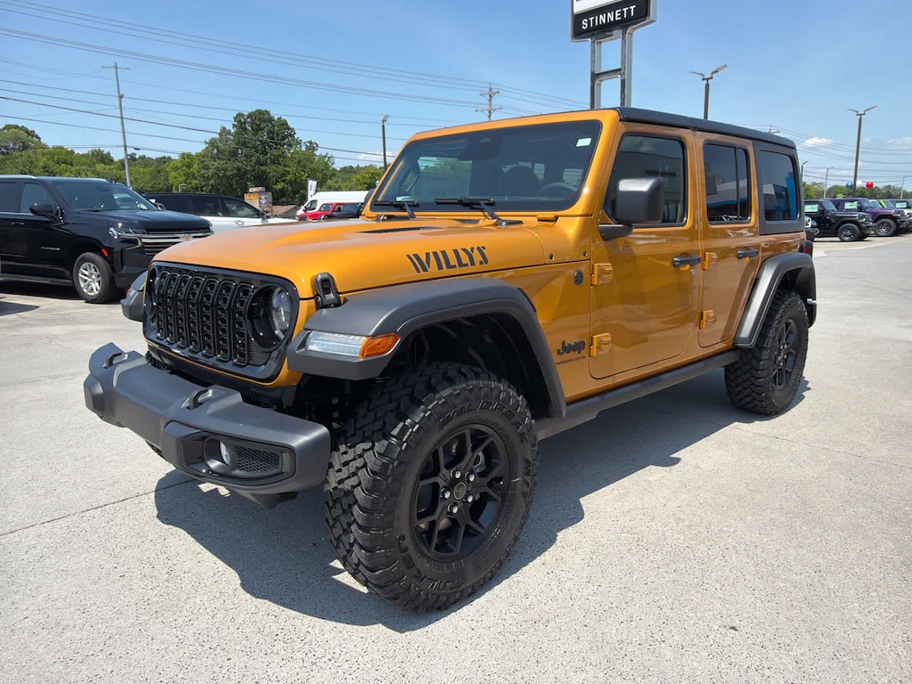 New 2026 Jeep Wrangler 4-DOOR WILLYS Sport Utility