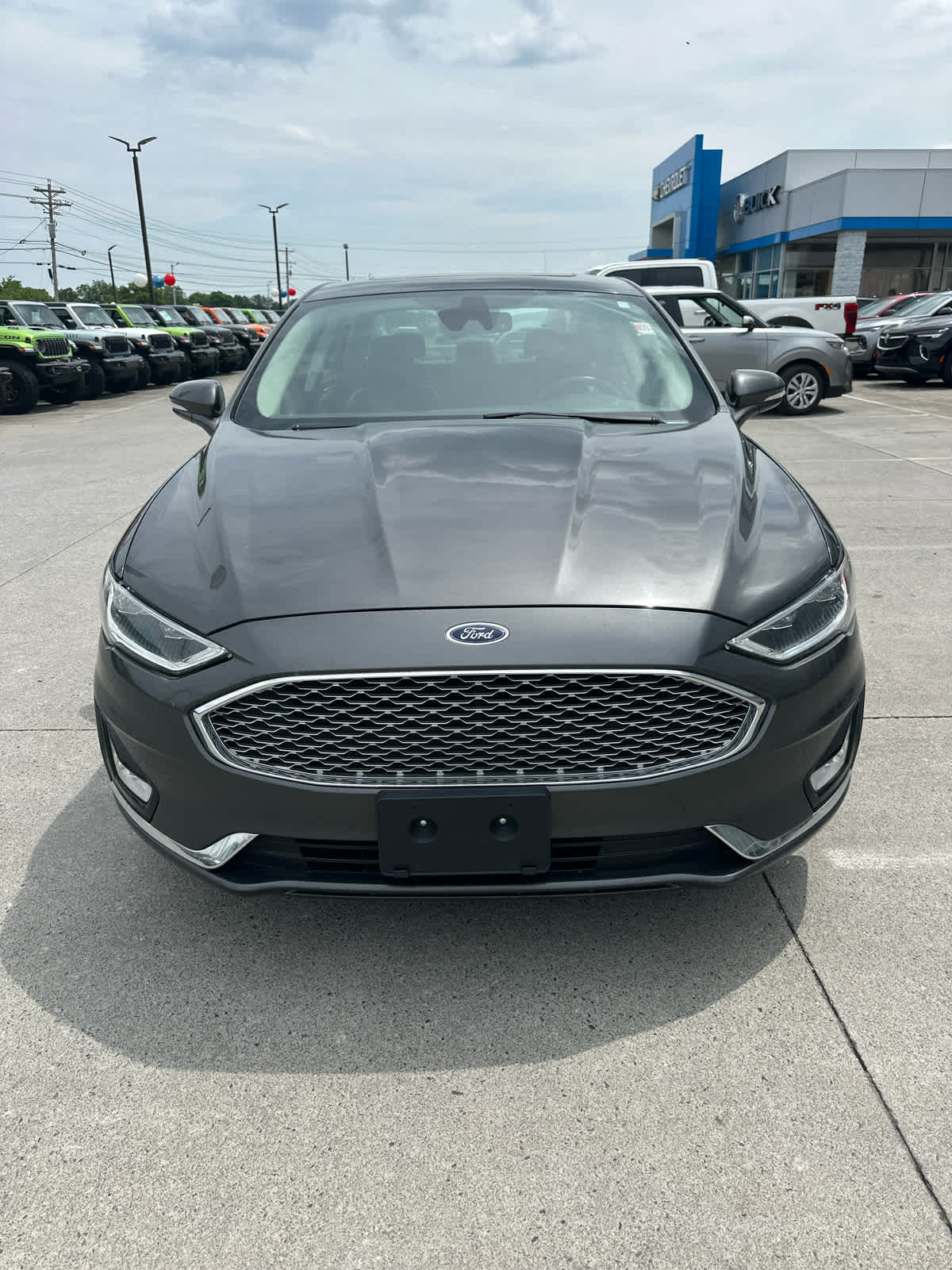 Used 2020 Ford Fusion Titanium with VIN 3FA6P0K97LR204256 for sale in Newport, TN