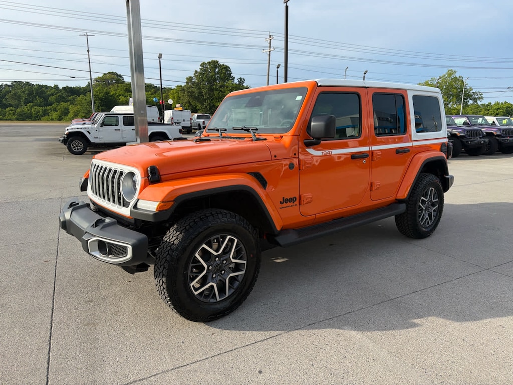 New 2026 Jeep Wrangler 4-DOOR SAHARA Sport Utility