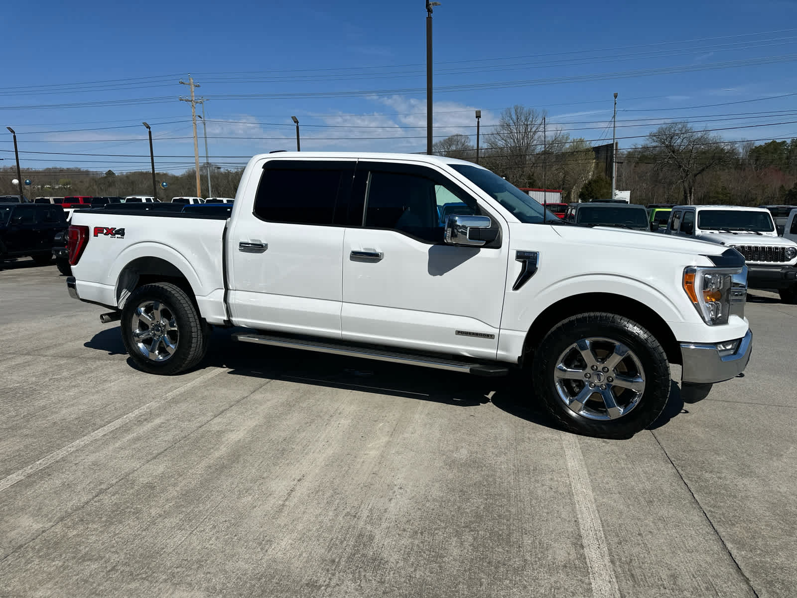 Used 2022 Ford F-150 XLT with VIN 1FTFW1ED8NFA40387 for sale in Newport, TN