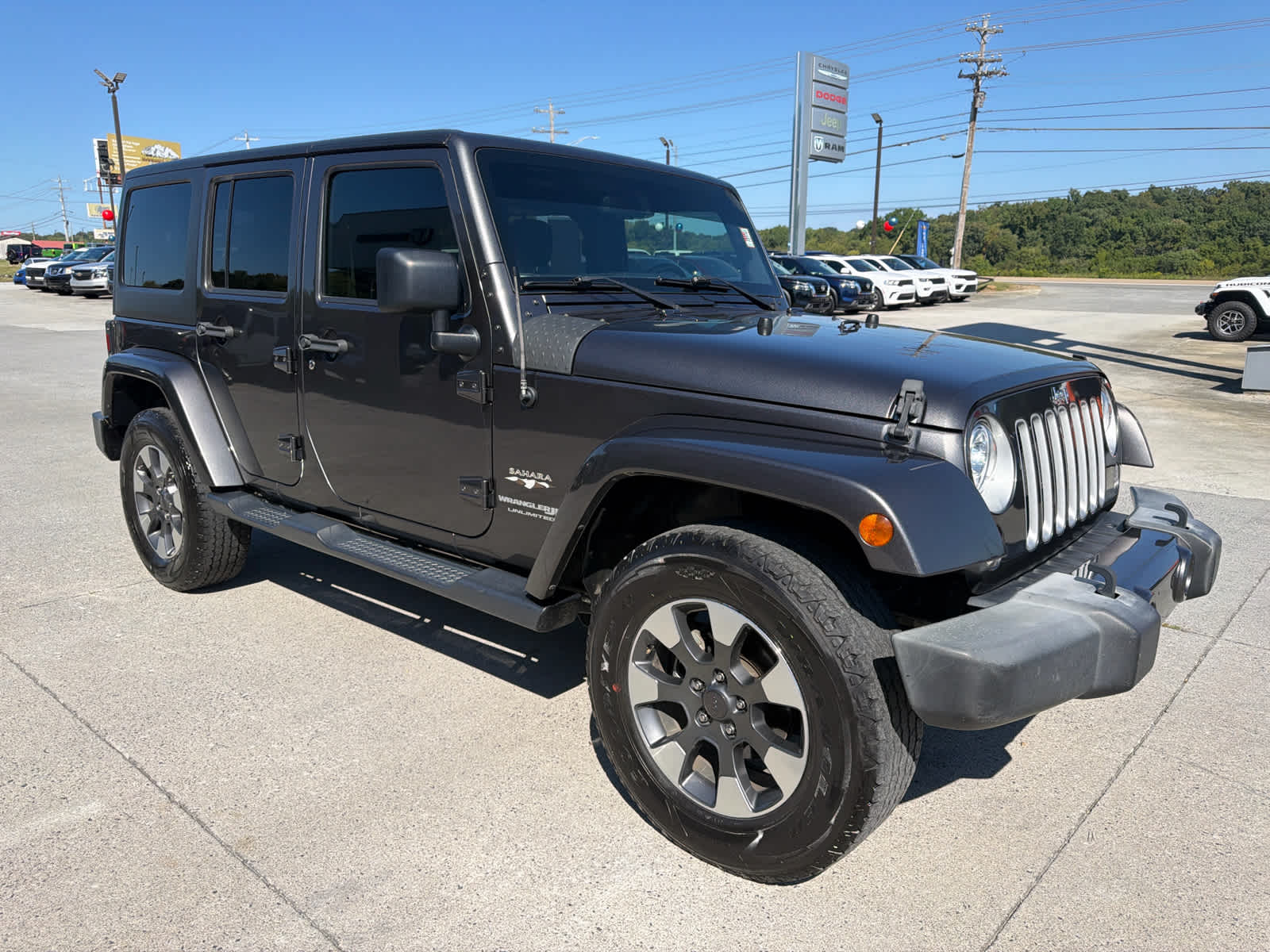 Used 2018 Jeep Wrangler JK Unlimited Sahara