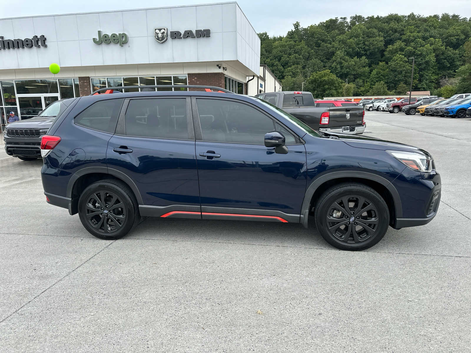 Used 2020 Subaru Forester Sport with VIN JF2SKARC6LH516778 for sale in Newport, TN