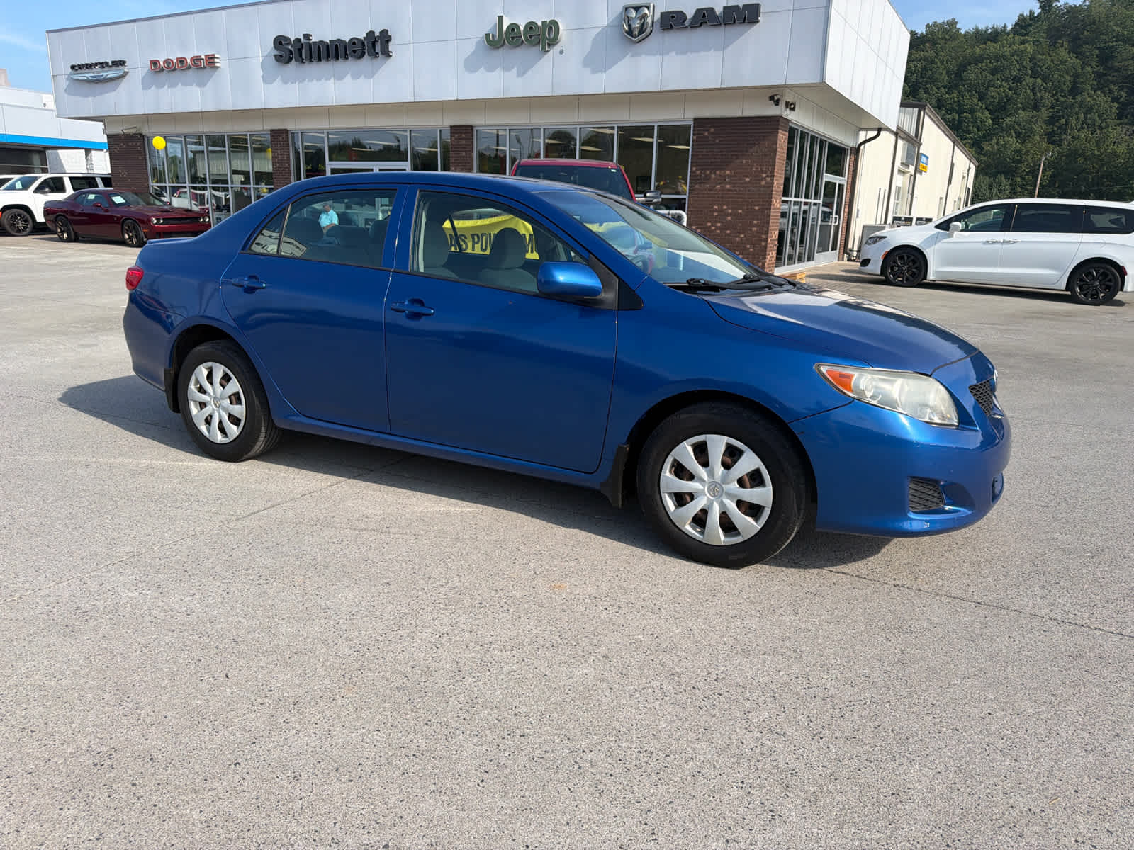 Used 2010 Toyota Corolla XLE with VIN 1NXBU4EE7AZ187025 for sale in Newport, TN