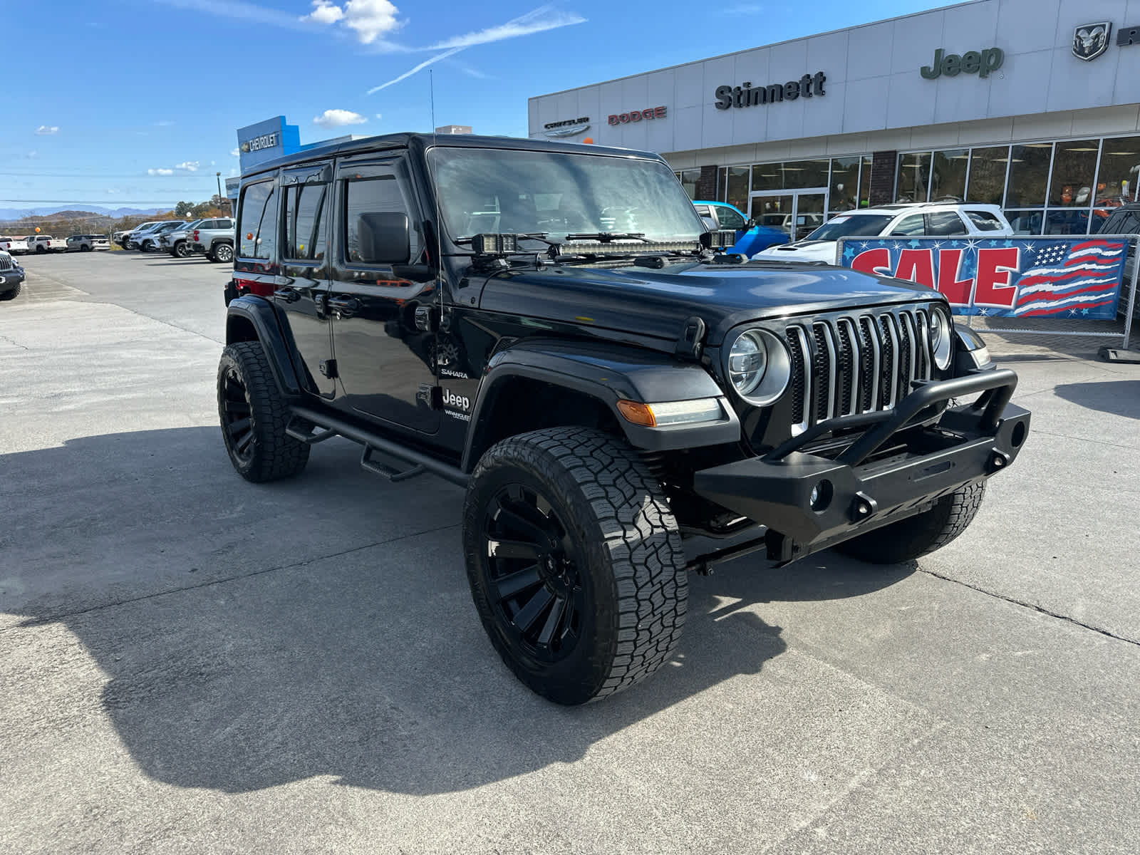 2018 Jeep Wrangler Unlimited Sahara photo 4