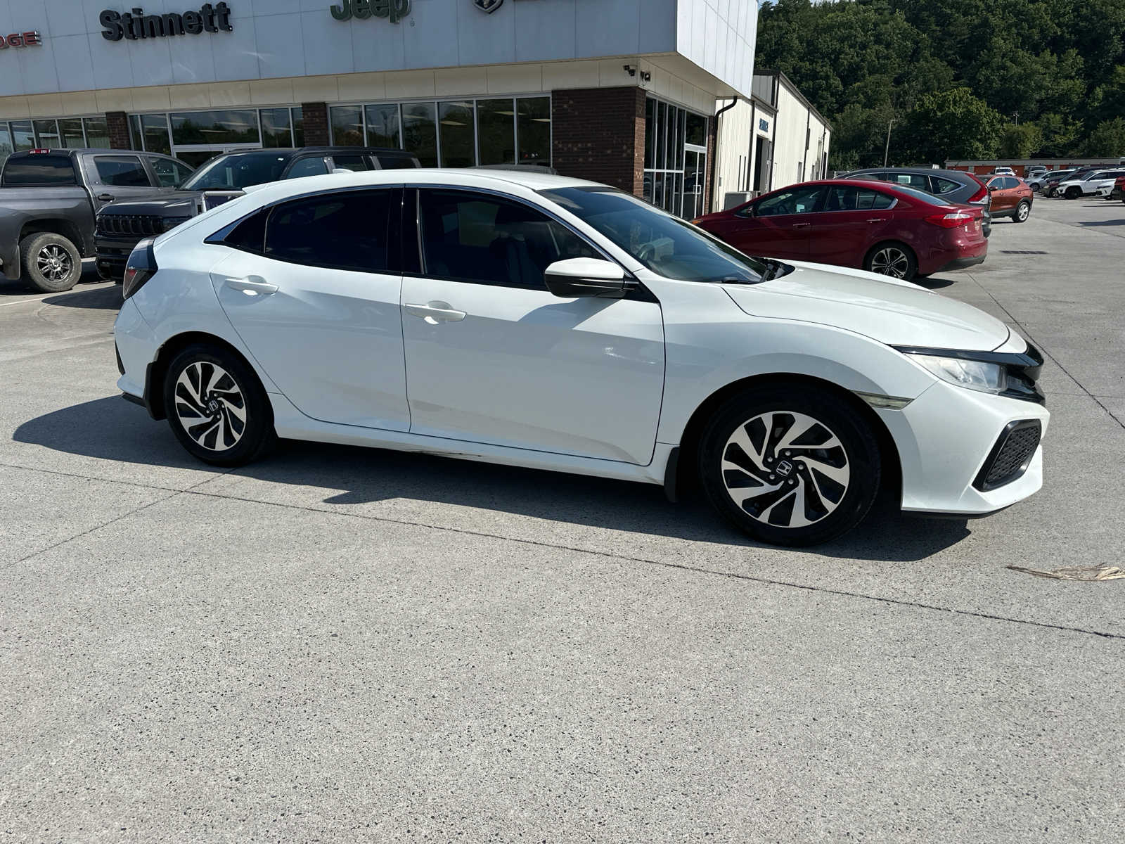 Used 2018 Honda Civic Hatchback LX with VIN SHHFK7H28JU219339 for sale in Newport, TN