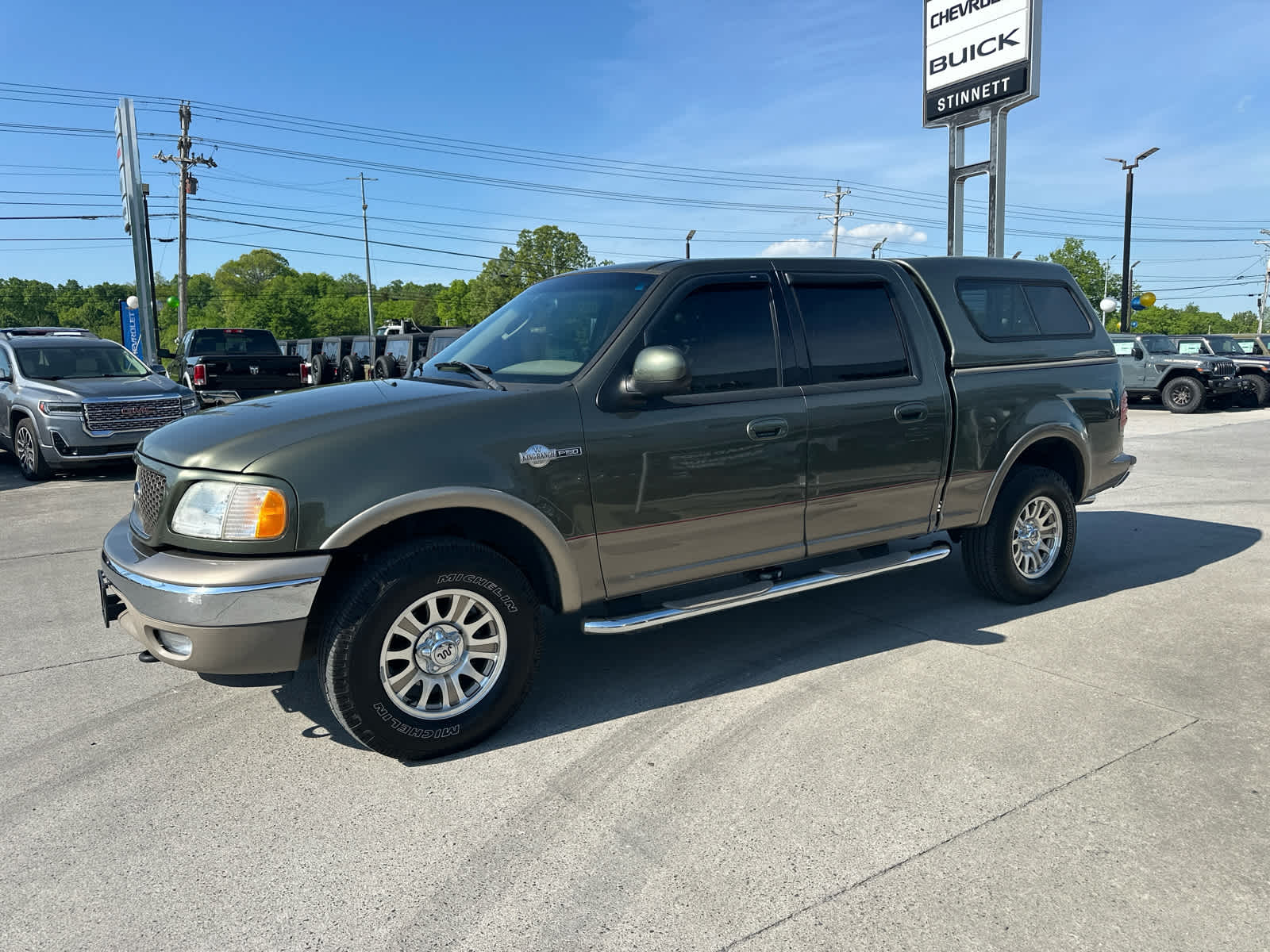 Used 2003 Ford F-150 King Ranch with VIN 1FTRW08L23KC08071 for sale in Newport, TN