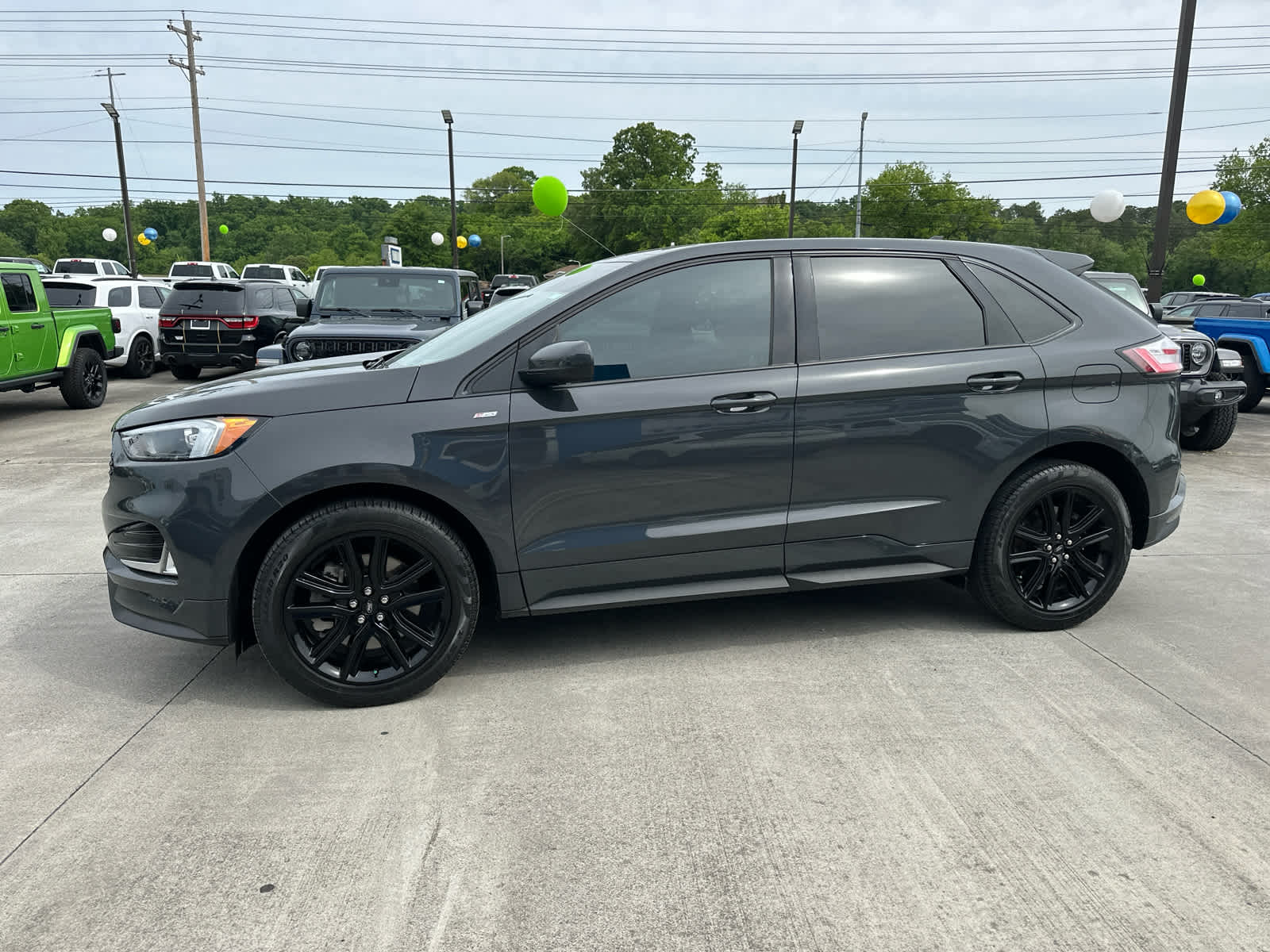 Used 2021 Ford Edge ST-Line with VIN 2FMPK4J97MBA03815 for sale in Newport, TN