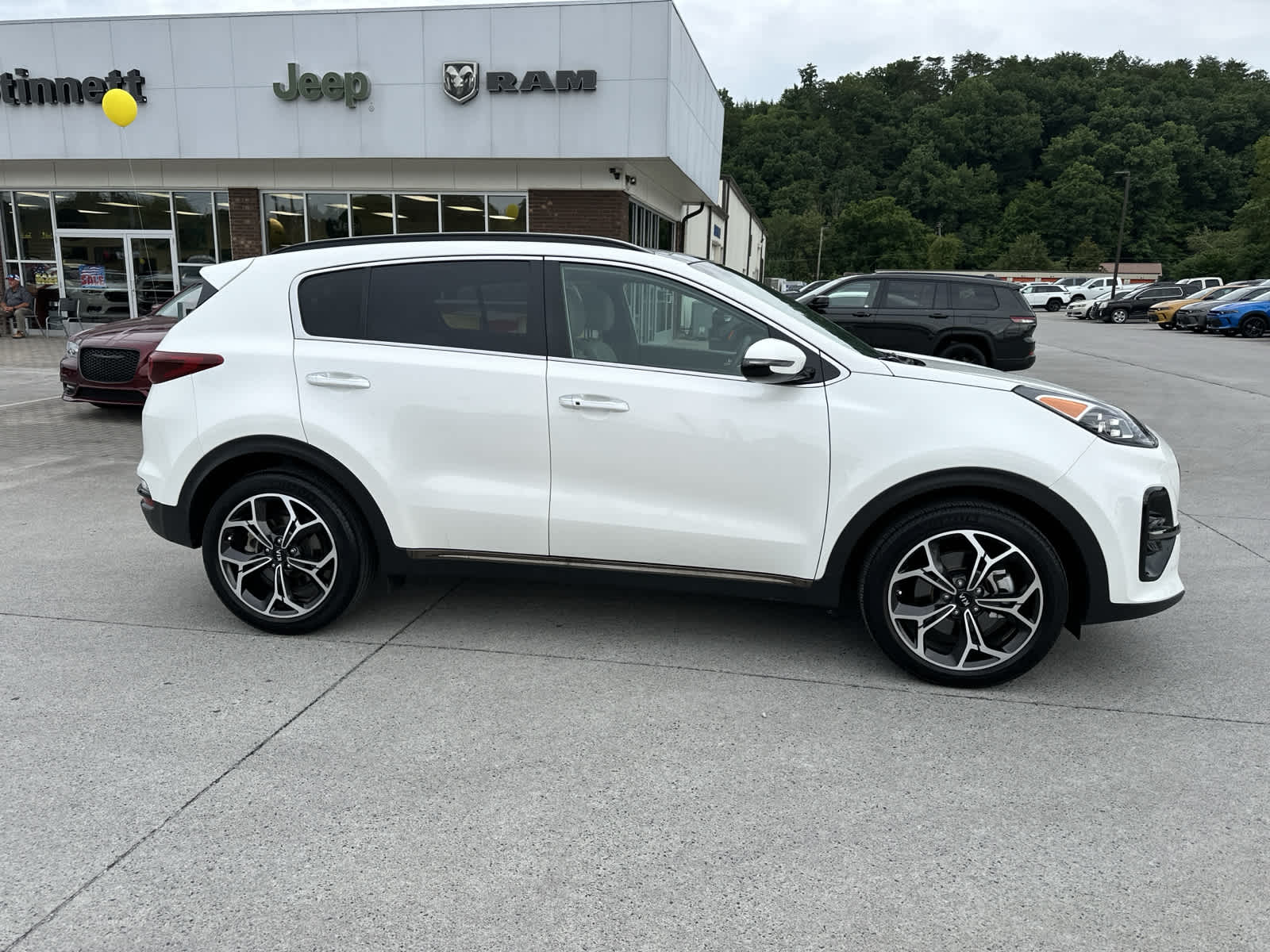 Used 2022 Kia Sportage SX Turbo with VIN KNDPR3A6XN7001650 for sale in Newport, TN