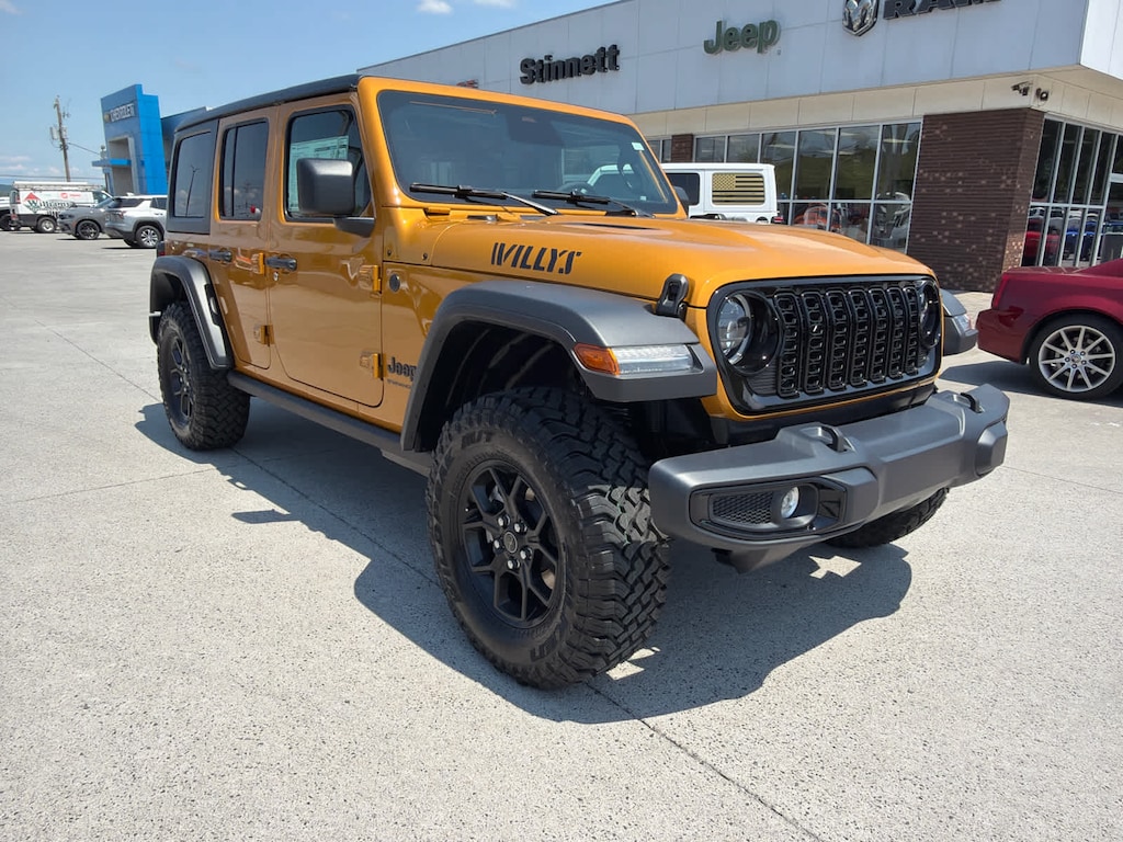 New 2026 Jeep Wrangler 4-DOOR WILLYS Sport Utility