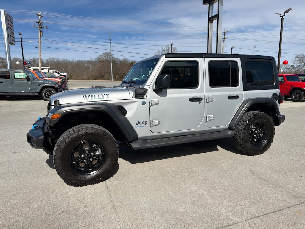 Used 2024 Jeep Wrangler 4xe Willys 4x4