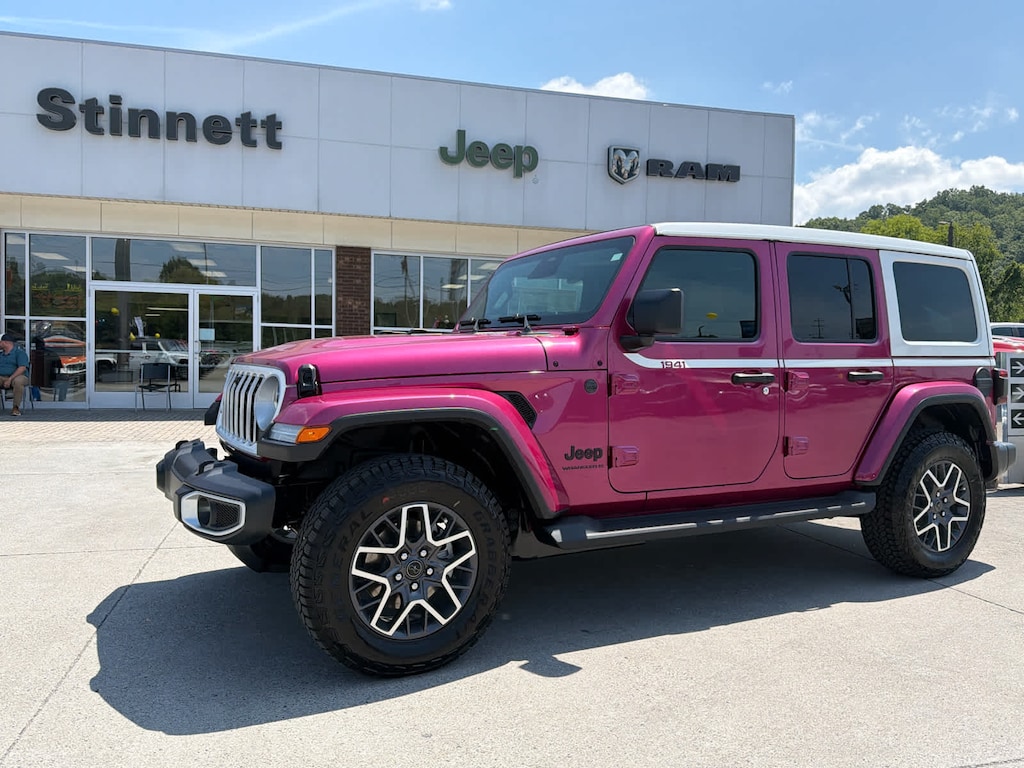 New 2026 Jeep Wrangler 4-DOOR SAHARA Sport Utility