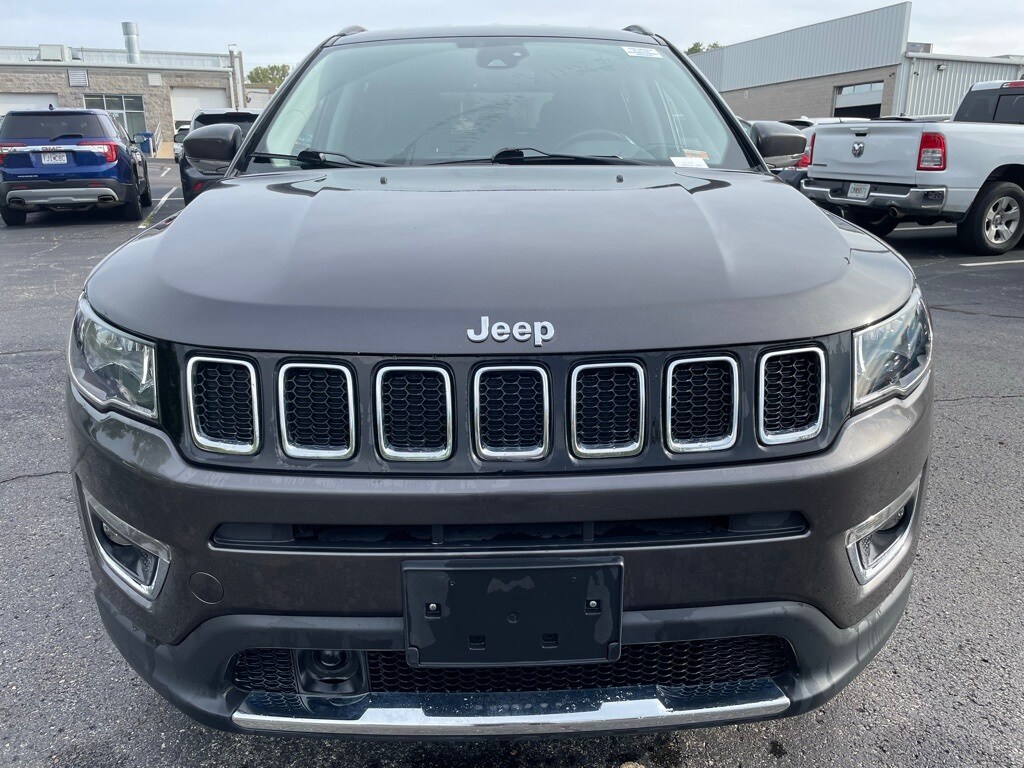 Used 2021 Jeep Compass Limited with VIN 3C4NJDCB3MT595586 for sale in Manchester, MO