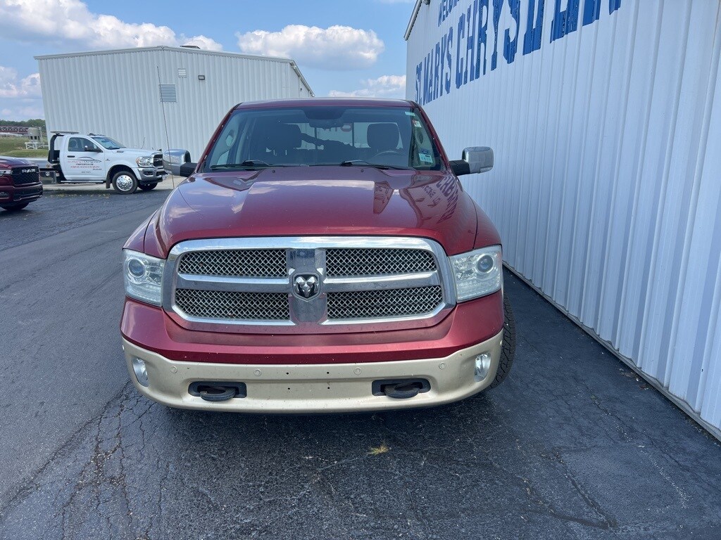 Used 2014 RAM Ram 1500 Pickup Laramie Longhorn with VIN 1C6RR7PT3ES157515 for sale in St. Marys, OH