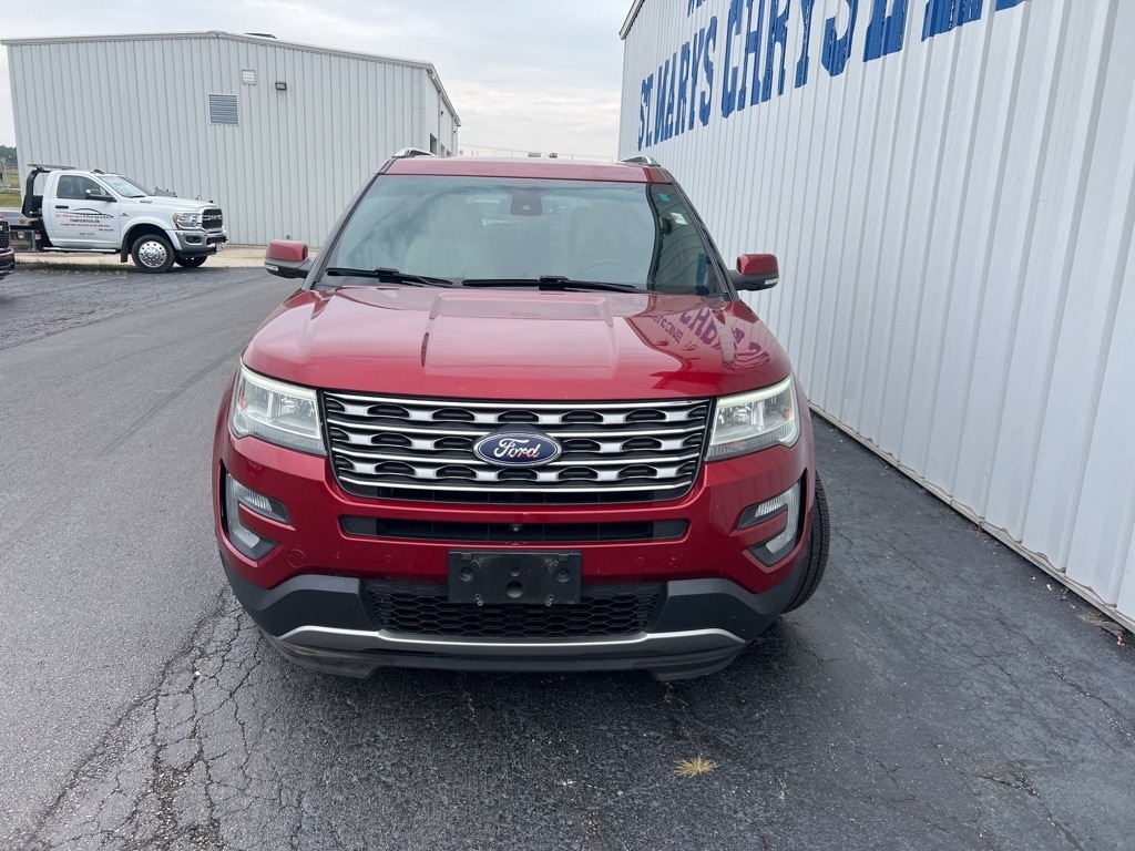 Used 2017 Ford Explorer Limited with VIN 1FM5K8F80HGA56322 for sale in St. Marys, OH