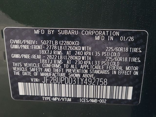 2026 Subaru Outback Limited - Photo 35