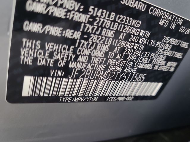 2026 Subaru Outback Wilderness - Photo 35