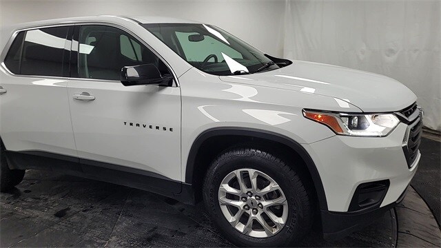 Used 2019 Chevrolet Traverse LS with VIN 1GNEVFKW9KJ291503 for sale in State College, PA