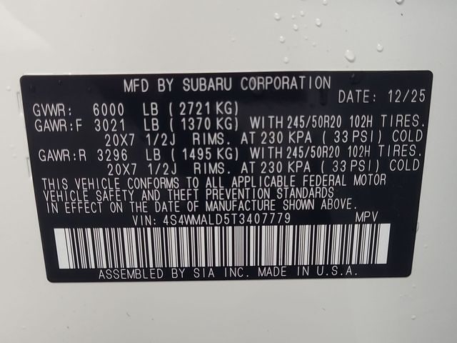 2026 Subaru Ascent Onyx Edition-Touring - Photo 35