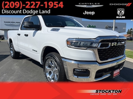 New 2025 Ram 1500 BIG HORN QUAD CAB 4X4 6'4 BOX Pickup Lodi California