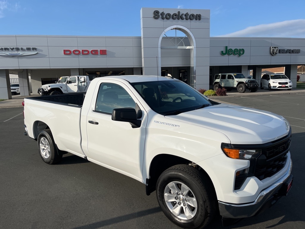 Used 2024 Chevrolet Silverado 1500 Work Truck with VIN 3GCNAAED1RG312549 for sale in Stockton, CA