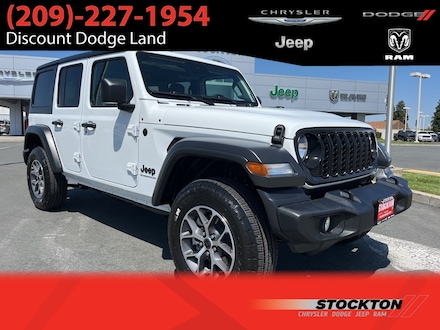 New 2025 Jeep Wrangler 4-DOOR SPORT S Sport Utility Lodi California